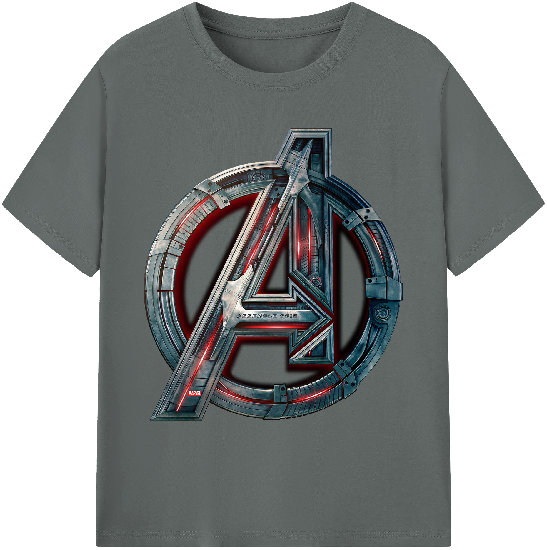 （画像用） アベンジャーズ The Avengers 綿100％ メンズ半袖Tシャツ｜肌触りやわらか＆通気性
